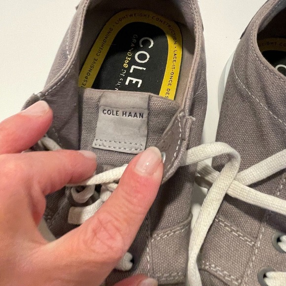 Cole Haan Men's GrandPro Rally Court Canvas Sneakers Shoes - Picture 8 of 11